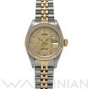 【4種選べるクーポン＆P2倍 4/20】【ローン60回払い無金利】【中古】 ロレックス ROLEX デイトジャスト 69173G 97番台(1986年頃製造) シャンパンコンピュータ/ダイヤモンド レディース 腕時計