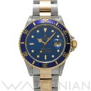 【中古】 ロレックス ROLEX サブマリーナ デイト 16613 S番(1994年頃製造) ブルー メンズ 腕時計