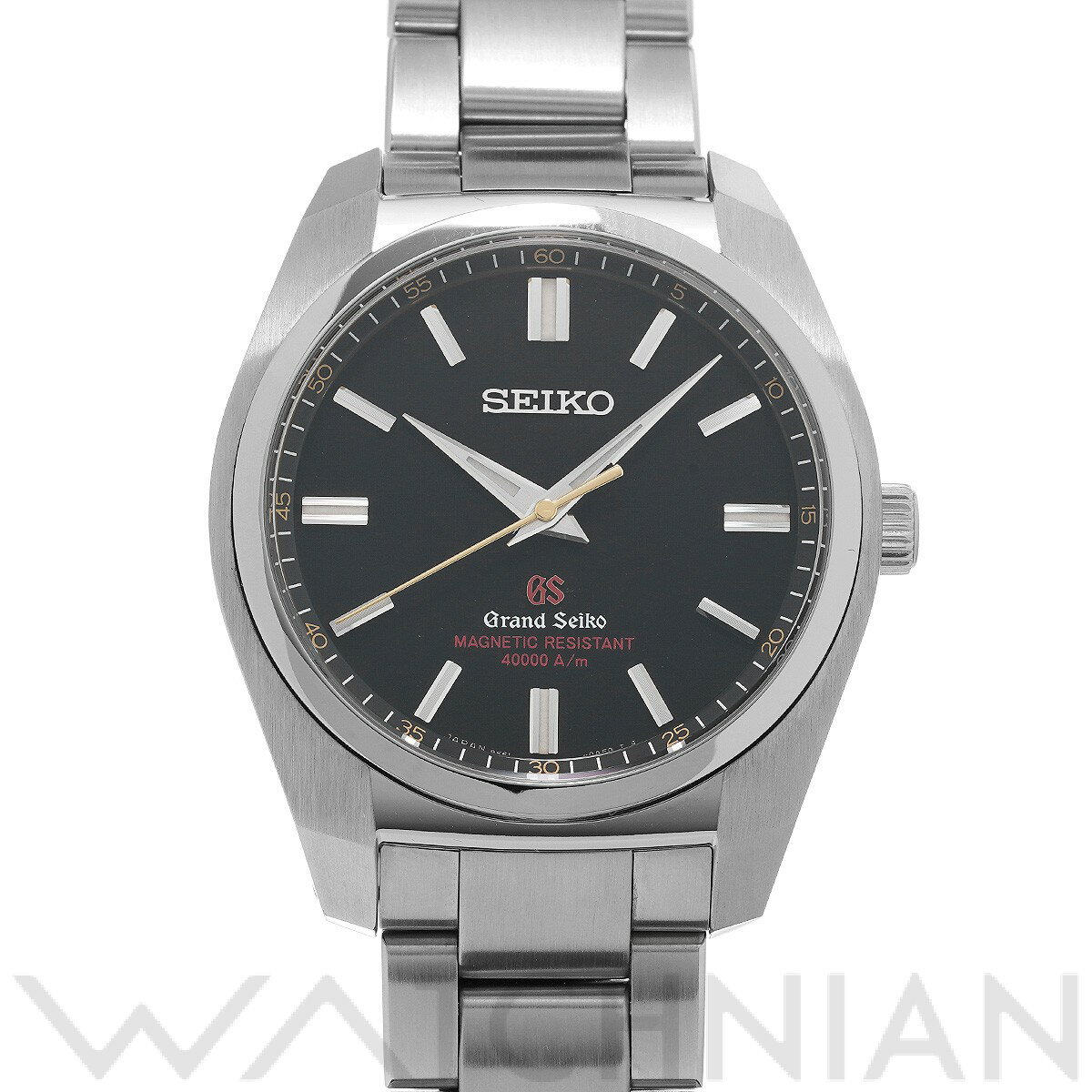 【ローン60回払い無金利】【中古】 グランドセイコー Grand Seiko クォーツ SBGX089 ブラック メンズ 腕時計