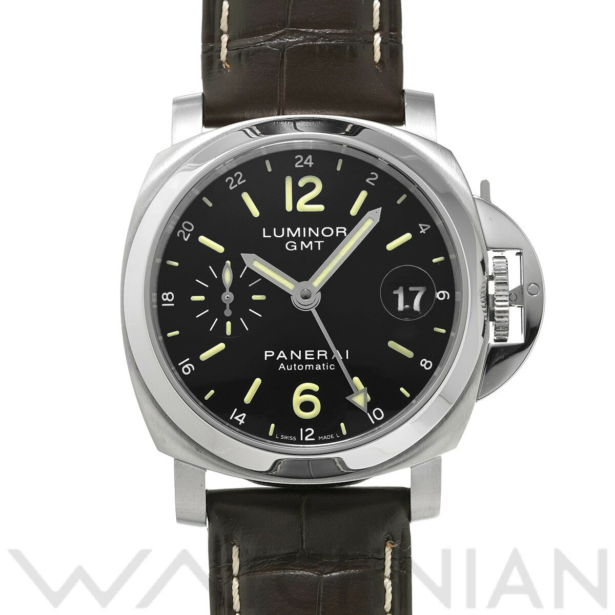 【中古】 パネライ PANERAI ルミノール GMT PAM00244 N番(2011年製造) ブ ...