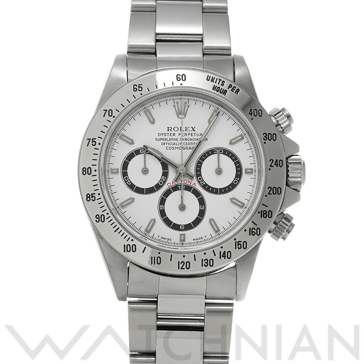 【中古】 ロレックス ROLEX コスモグラフ デイトナ 16520 W番(1996年頃製造) ホワイト メンズ 腕時計