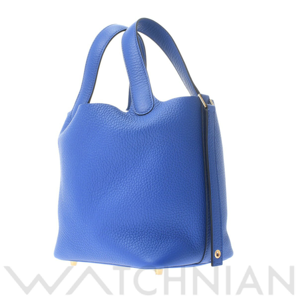 【新品】 エルメス HERMES ピコタンロックPM ブルーロワイヤル/ゴールド金具 トリヨンクレマンス レディース ハンドバッグのサムネイル