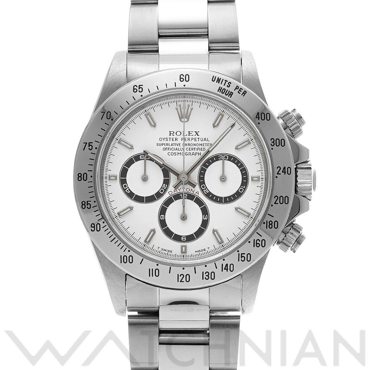 【ローン60回払い無金利】【中古】 ロレックス ROLEX コスモグラフ デイトナ 16520 T番(1996年頃製造) ホワイト メンズ 腕時計 ロレックス 時計 高級腕時計 ブランド