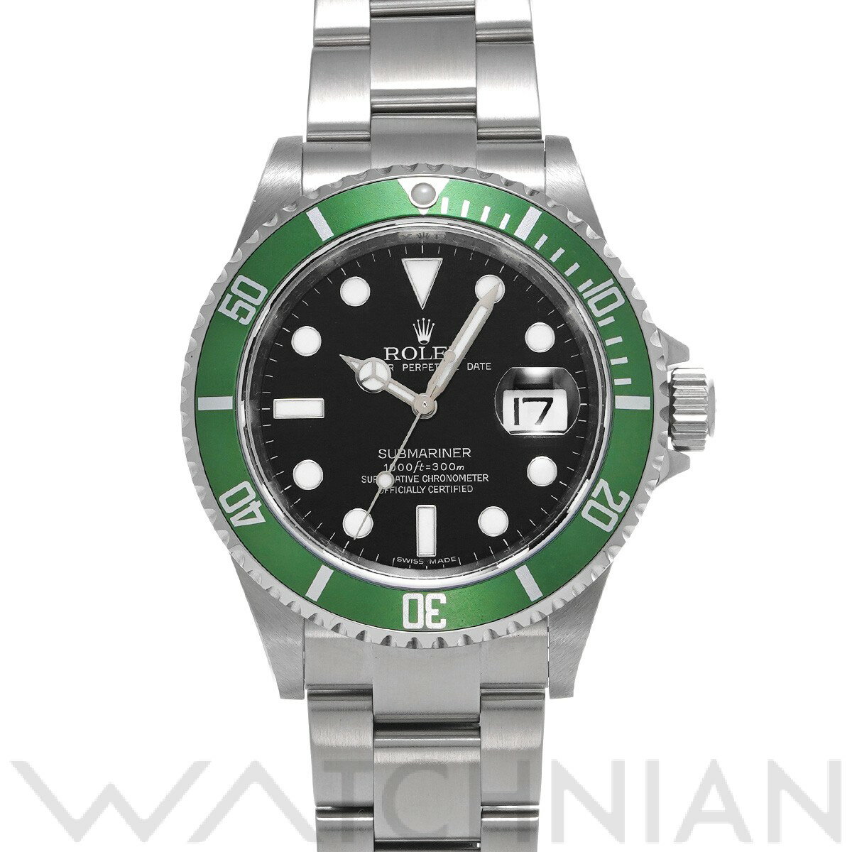 【5種選べるクーポン】【ローン60回払い無金利】【中古】 ロレックス ROLEX サブマリーナ デイト 16610LV V番(2009年頃製造) ブラック メンズ 腕時計