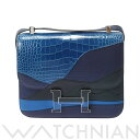 【全品ポイント2倍 1/20】【ローン48回払い無金利】【未使用品】 エルメス HERMES コンスタンス24 Au bout du monde マルチカラー/エナメル金具 リザード/ヴォースイフト/アリゲーターリセ レディース ショルダーバッグ