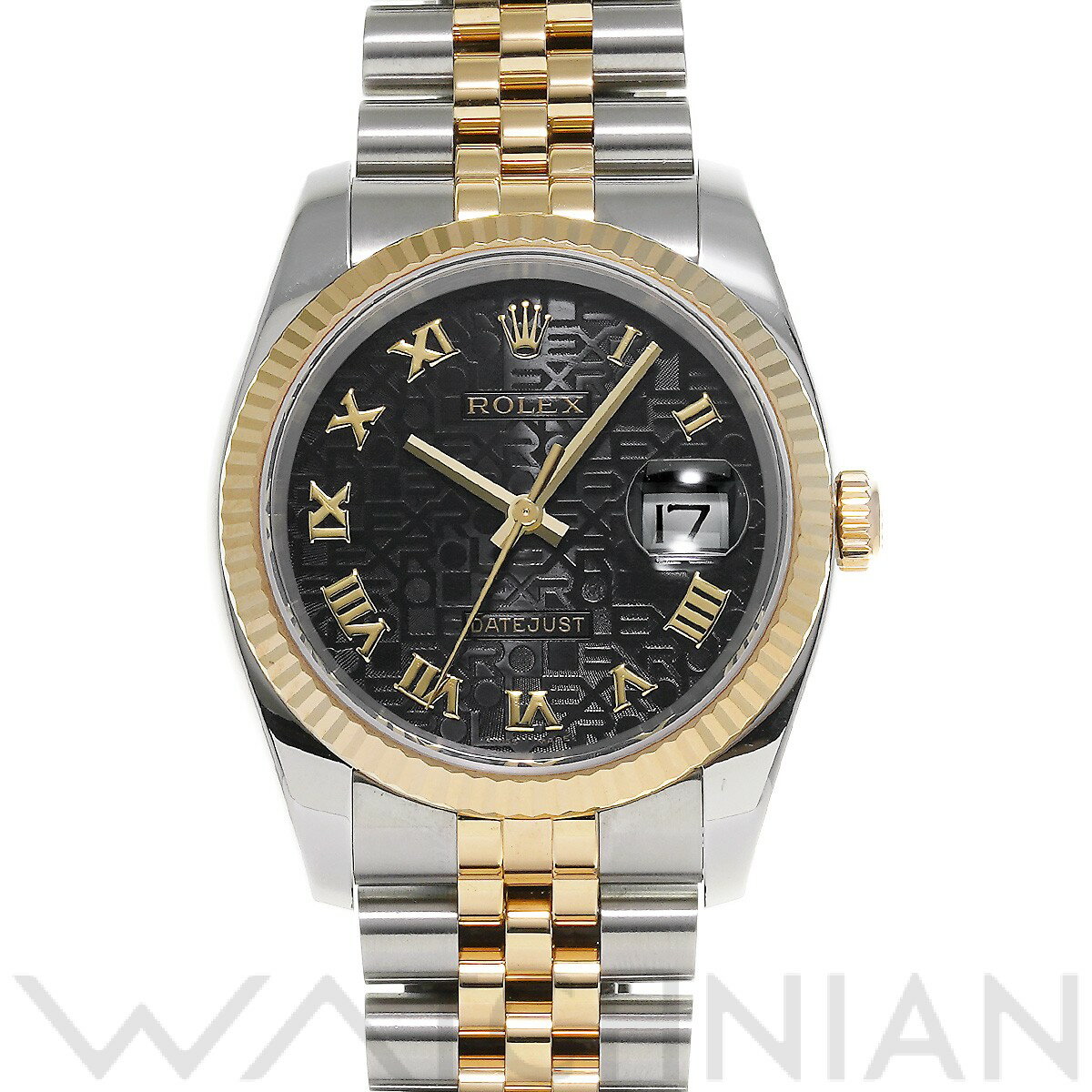 【中古】 ロレックス ROLEX デイトジャスト 36 116233 F番(2004年頃製造) ブラ ...