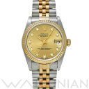 【中古】 ロレックス ROLEX デイトジャスト 68273G S番(1994年頃製造) シャンパン/ダイヤモンド ユニセックス 腕時計