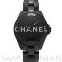 【ローン60回払い無金利】【中古】 シャネル CHANEL J12 ウォンテッド ドゥ シャネル 38MM H7418 ブラック メンズ 腕時計