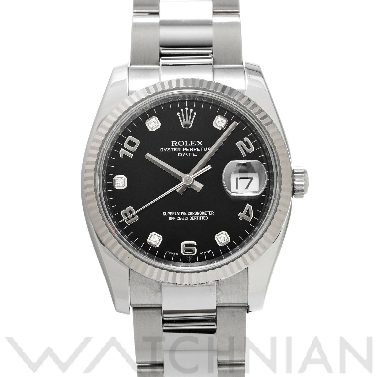 【中古】 ロレックス ROLEX オイスターパーペチュアル デイト 34 115234G M番(20 ...