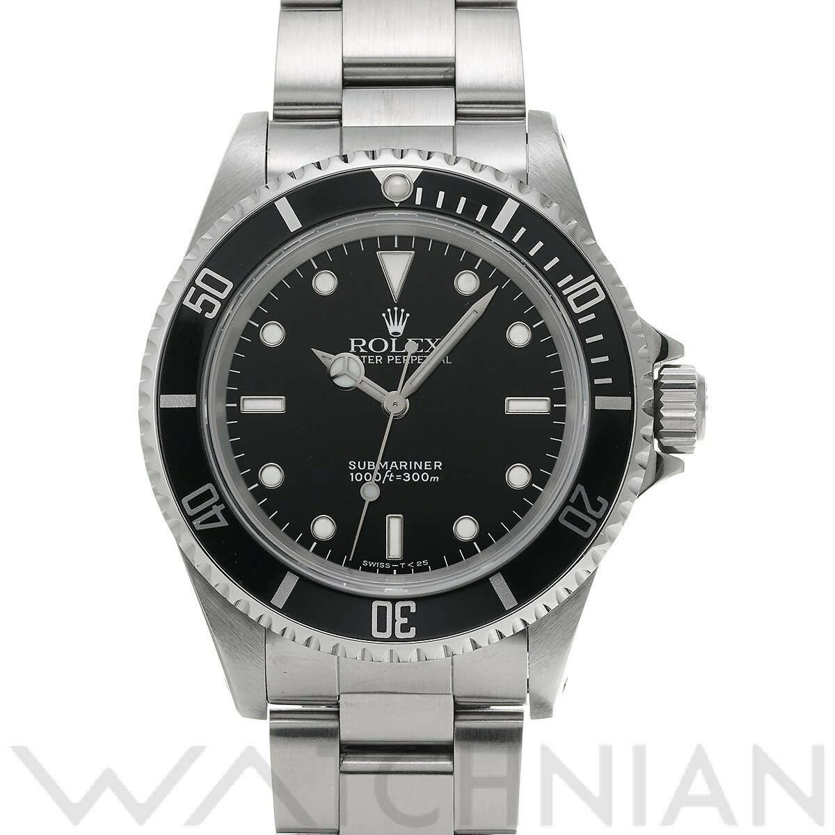 【中古】 ロレックス ROLEX サブマリーナ 14060 N番(1992年頃製造) ブラック メンズ 腕時計