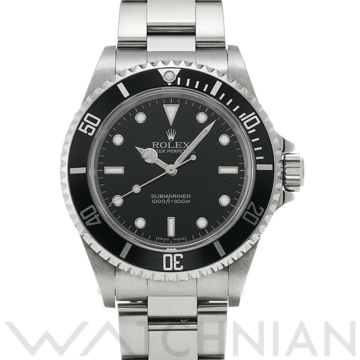 【中古】 ロレックス ROLEX サブマリーナ 14060M Z番(2006年頃製造) ブラック メンズ 腕時計