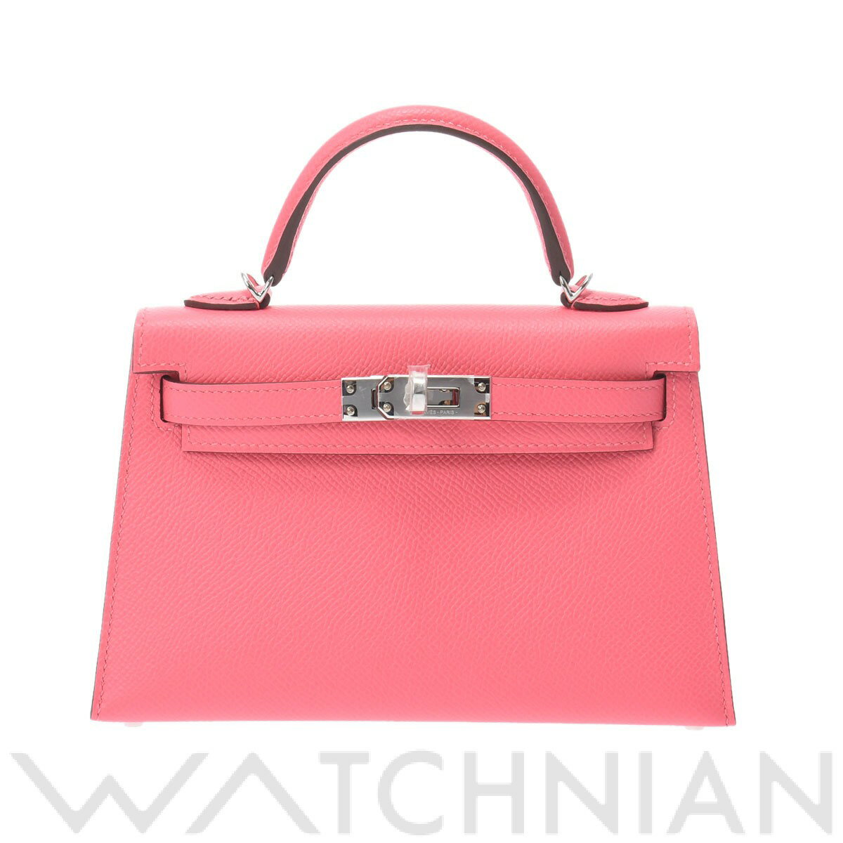 【新品】 エルメス HERMES ミニケリー2 ローズアザレ/パラジウム金具 ヴォーエプソン レディース ハンドバッグのサムネイル