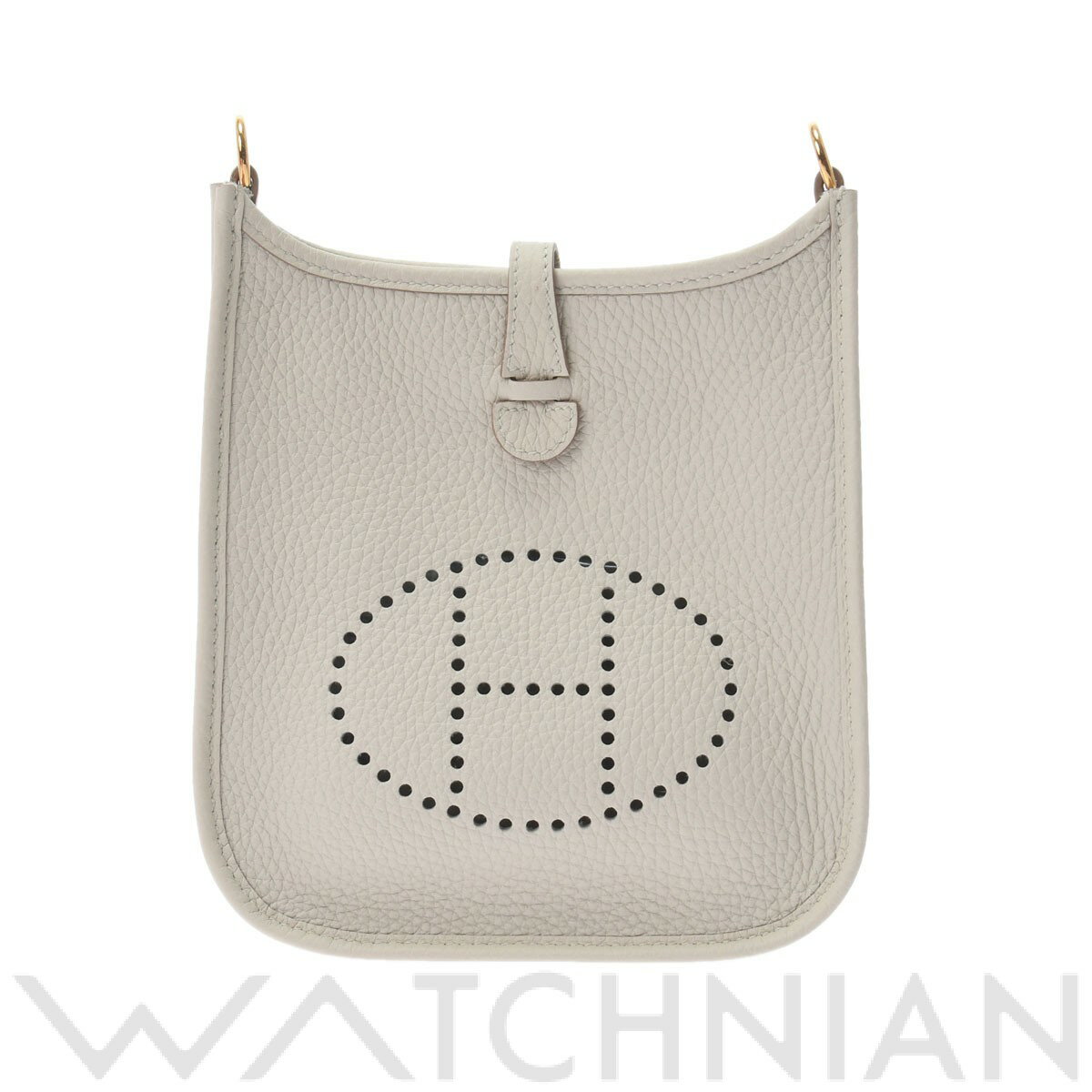 【2種選べるクーポン＆P2倍 12/15】【ローン60回払い無金利】【新品】 エルメス HERMES エヴリンTPM アマゾン ベトン/ゴールド金具 トリヨンクレマンス レディース ショルダーバッグのサムネイル