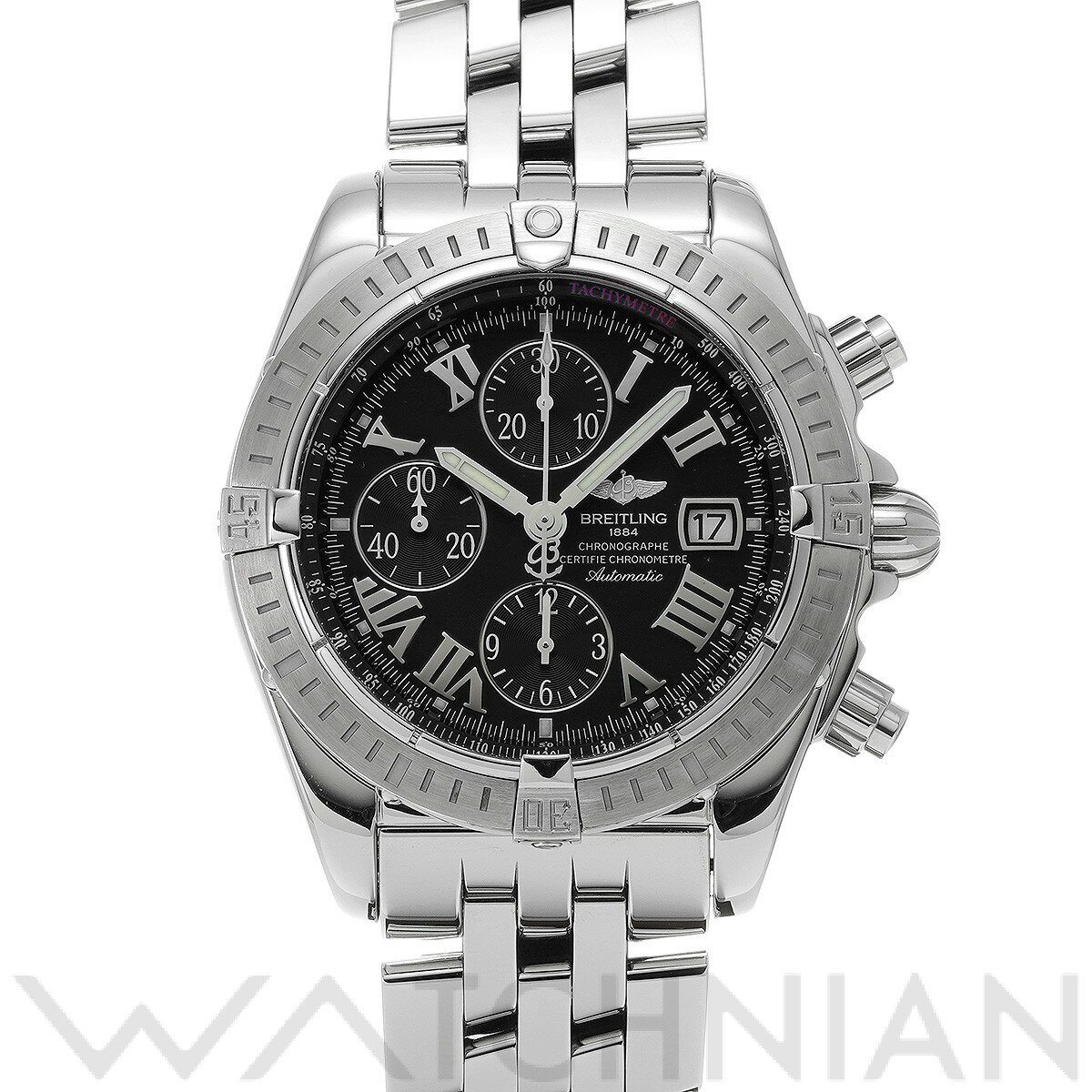 【中古】 ブライトリング BREITLING クロノマット エボリューション A156B98PA ブ ...