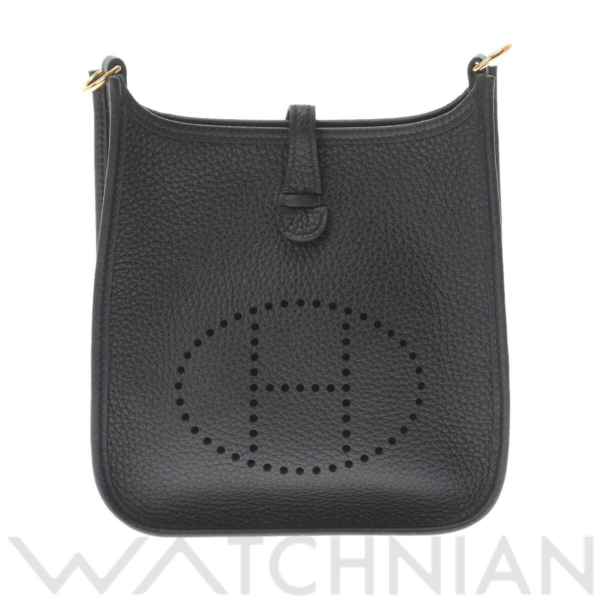 【新品】 エルメス HERMES エヴリンTPM ブラック/ゴールド金具 トリヨンクレマンス レディース ショルダーバッグのサムネイル