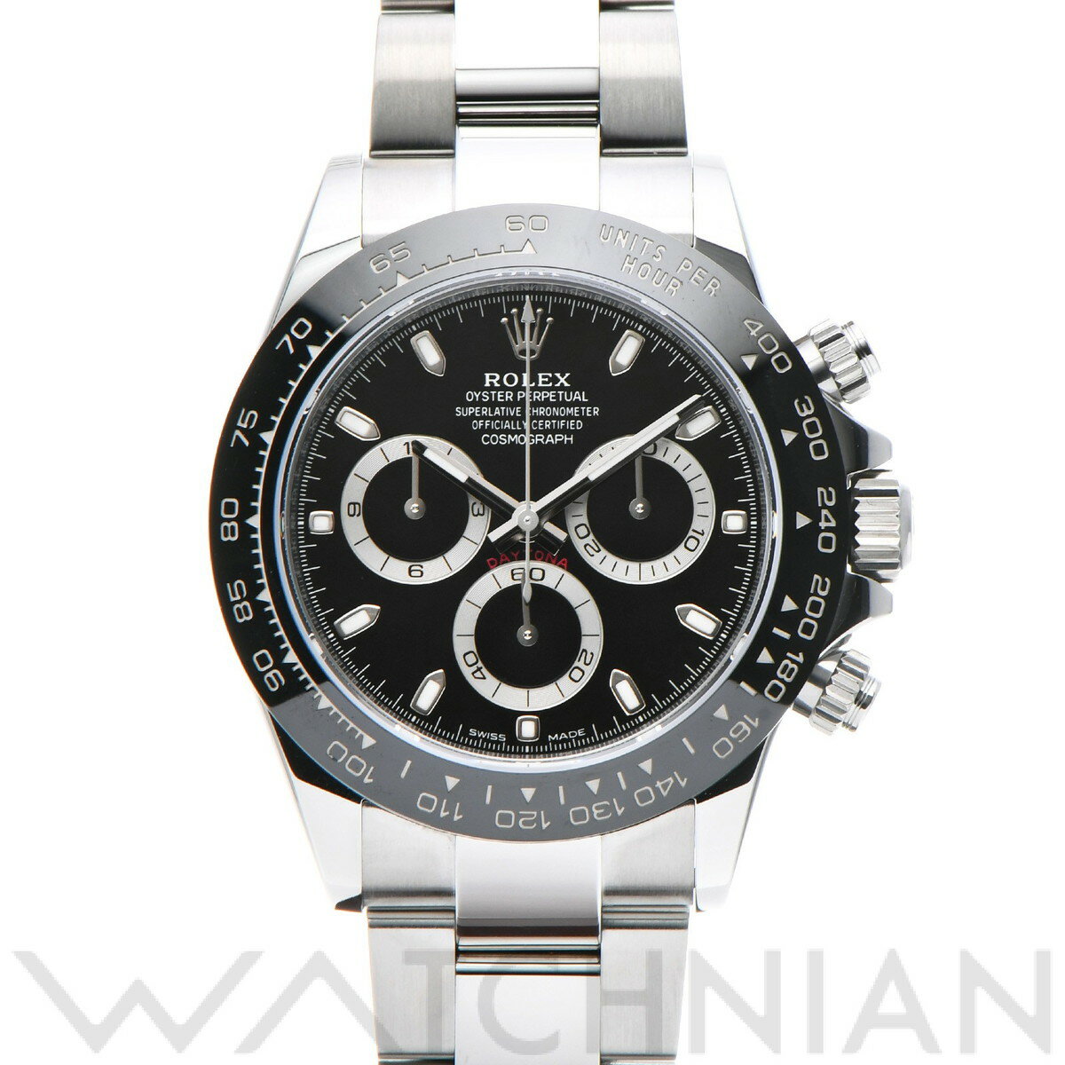 【4種選べるクーポン＆P2倍 5/20】【中古】 ロレックス ROLEX コスモグラフ デイトナ 116500LN ランダムシリアル ブラック メンズ 腕時計