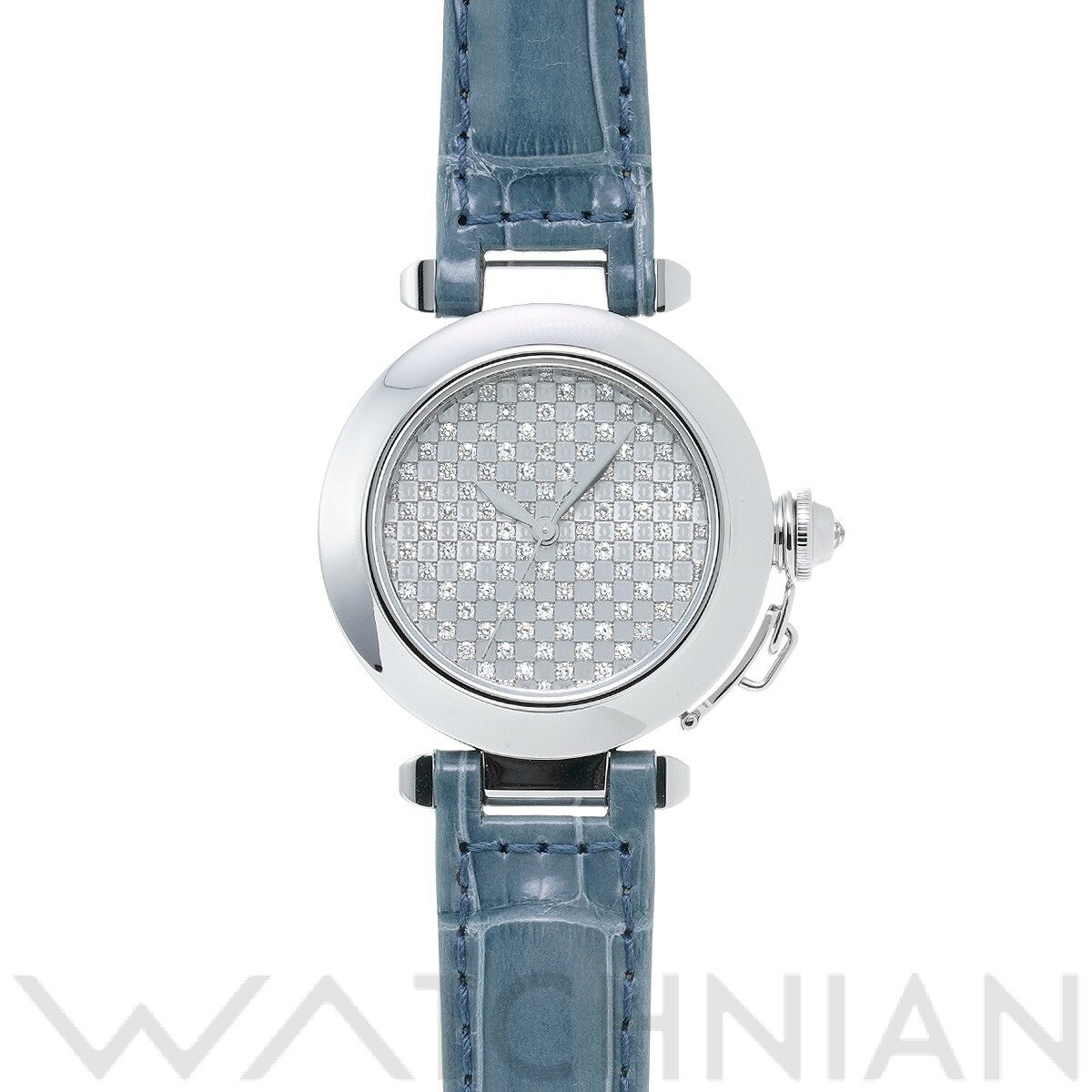 【12/1 最大2万円クーポン&P2倍】カルティエ CARTIER ミスパシャ WJ112031 パヴェダイヤモンド レディース 腕時計 カルティエ 時計 高級腕時計 ブランド 【ローン60回払い無金利】【中古】 その1