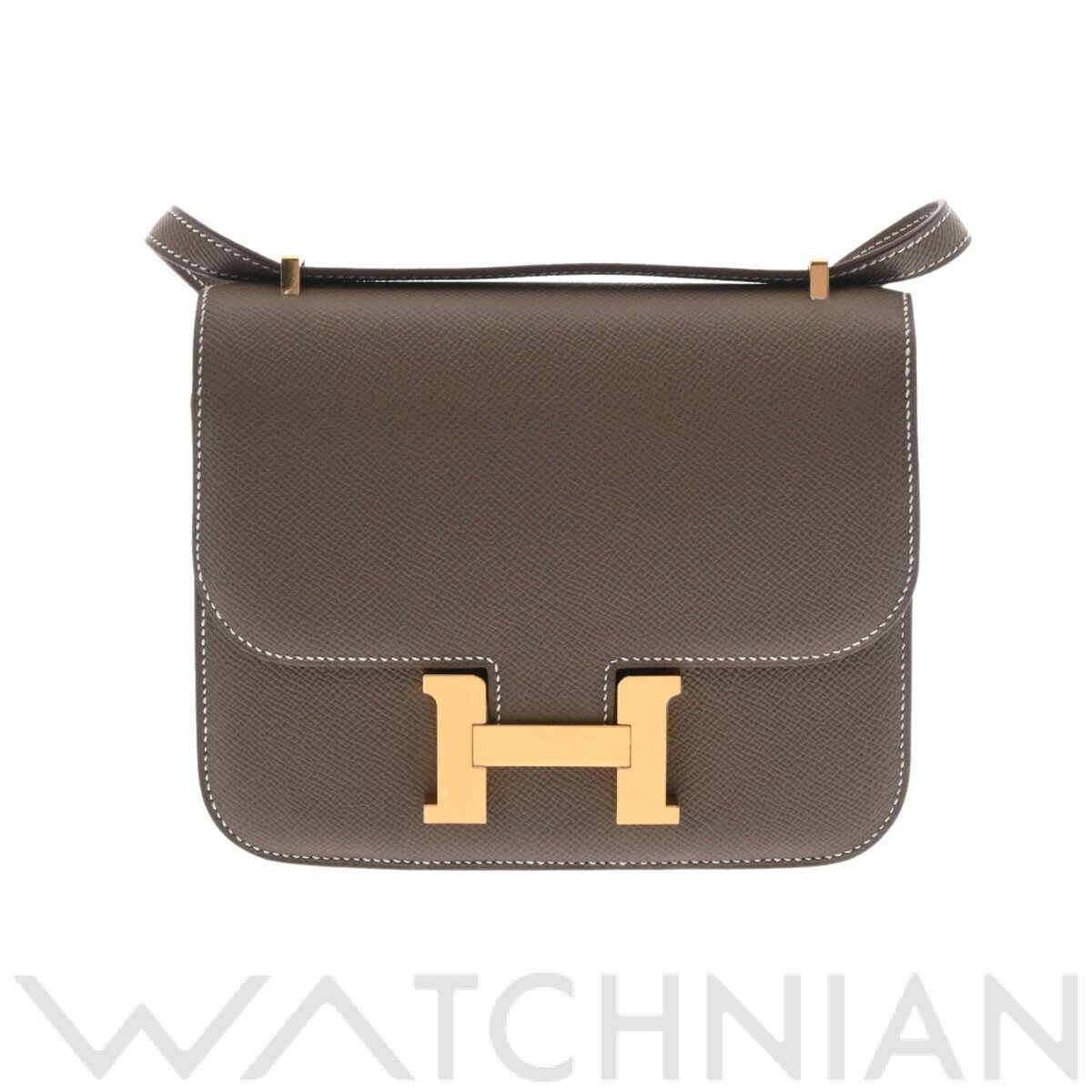 【当店限定2種選べるクーポン-9/10】【新品】 エルメス HERMES コンスタンス ミニ18 ミロワール エトゥープ/ゴールド金具 ヴォーエプソン レディース ショルダーバッグのサムネイル