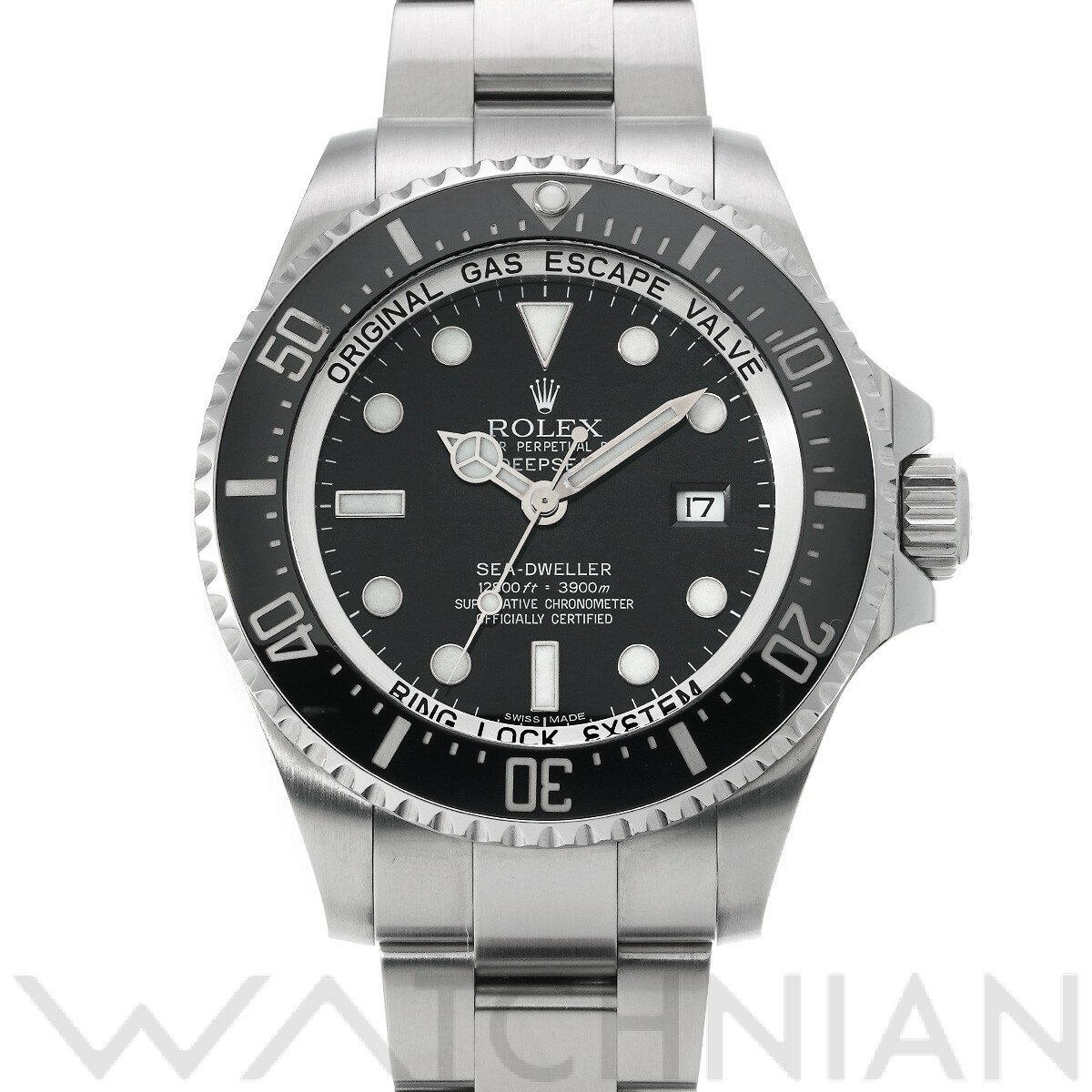 【中古】 ロレックス ROLEX シードゥエラー ディープシー 116660 V番(2010年頃製造) ブラック メンズ 腕時計