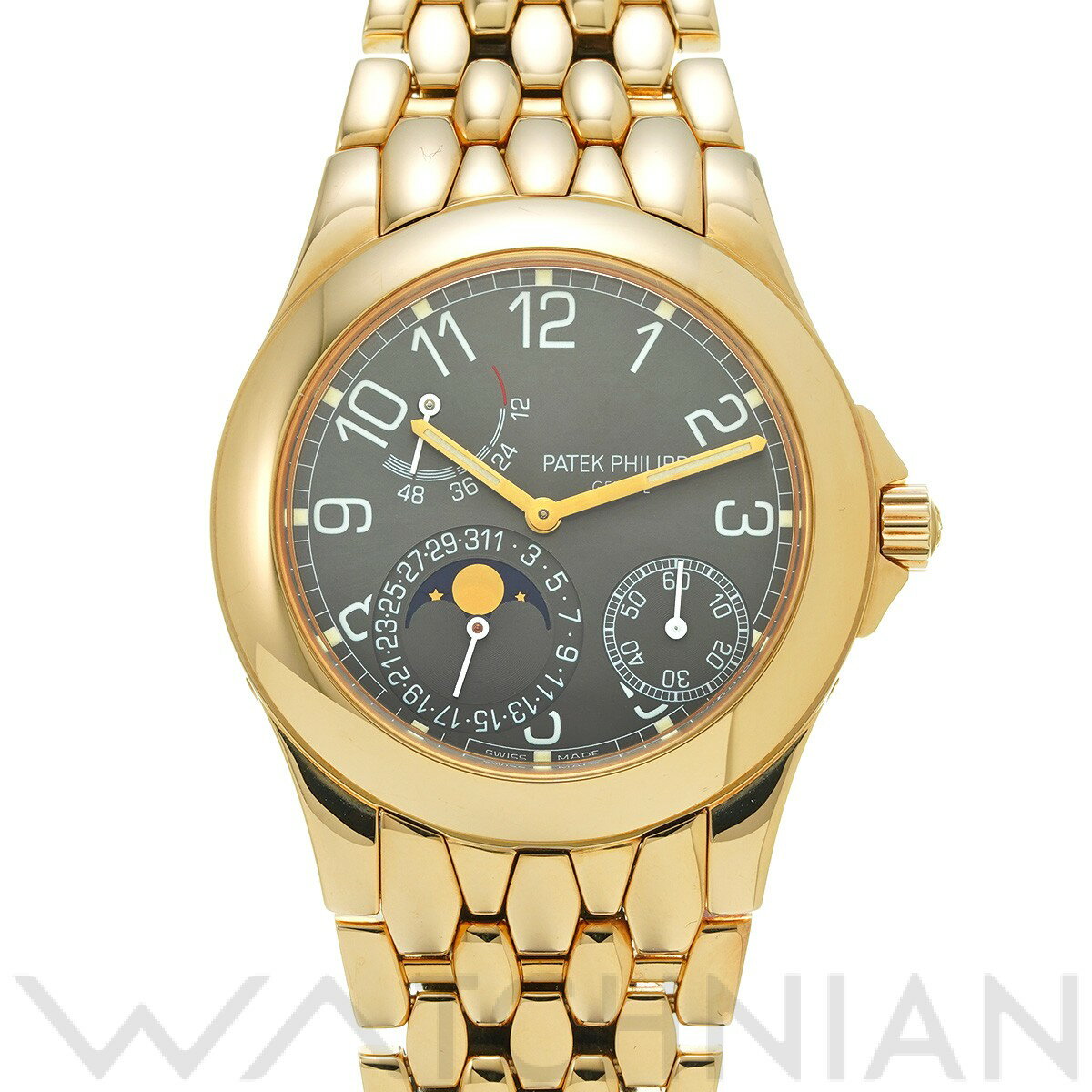 【3種選べるクーポン＆P2倍 2/1】【ローン60回払い無金利】【中古】 パテック フィリップ PATEK PHILIPPE プチコンプリケーション 5085/1J-012 グレー メンズ 腕時計のサムネイル