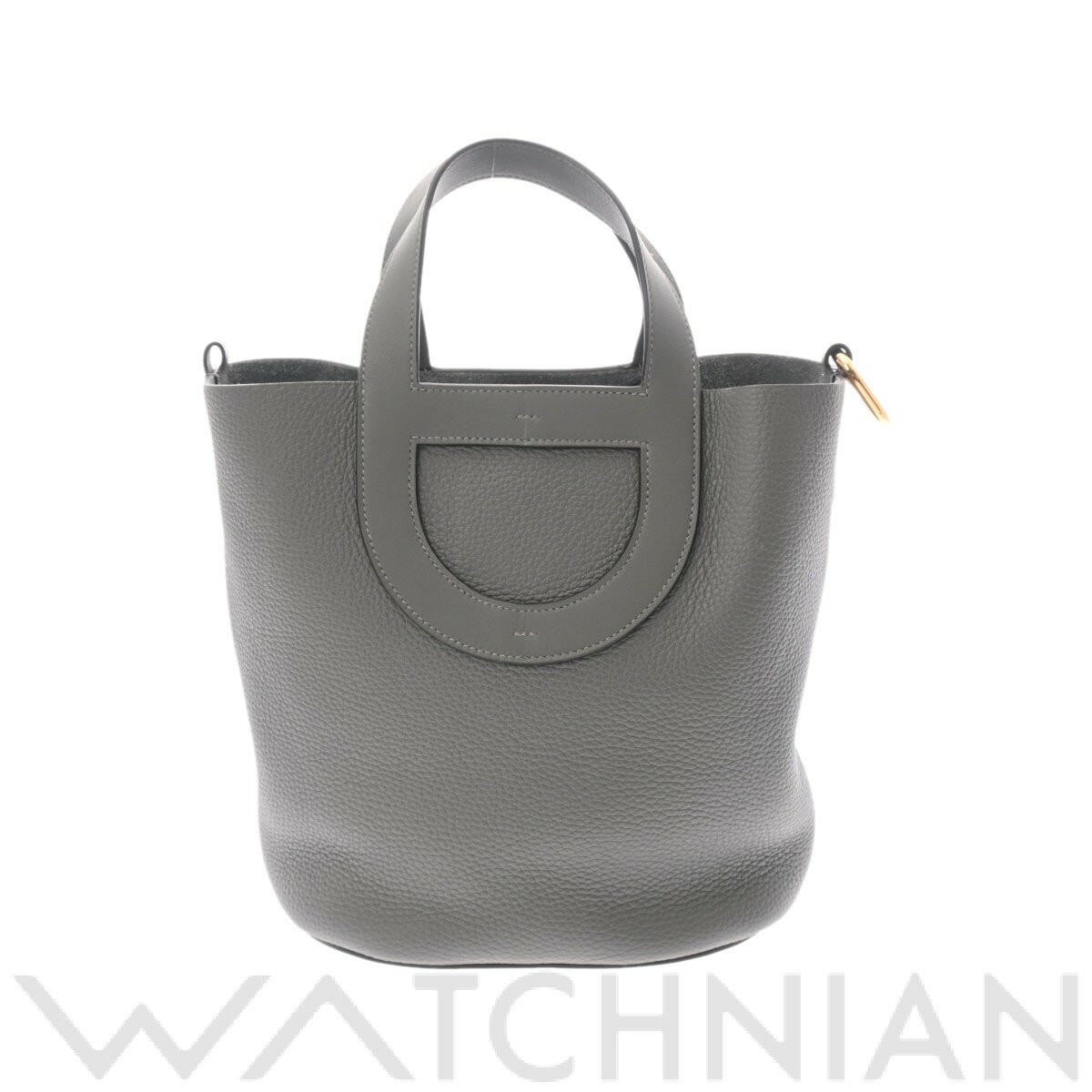 【3種選べるクーポン＆P2倍 1/10】【ローン60回払い無金利】【新品】 エルメス HERMES インザループ 23 グリメイヤー/ゴールド金具 トリヨンクレマンス レディース ハンドバッグのサムネイル