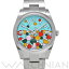【3種選べるクーポン&P2倍~12/1】 【ローン60回払い無金利】【中古】 ロレックス ROLEX オイスターパーペチュアル 41 124300 ランダムシリアル ターコイズブルー セレブレーションモチーフ メンズ 腕時計 4,294,070円
