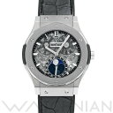 【4種選べるクーポン＆P2倍 5/10】【ローン60回払い無金利】【中古】 ウブロ HUBLOT クラシックフュージョン アエロフュージョン チタニウム ムーンフェイズ 517.NX.0170.LR スケルトン メンズ 腕時計