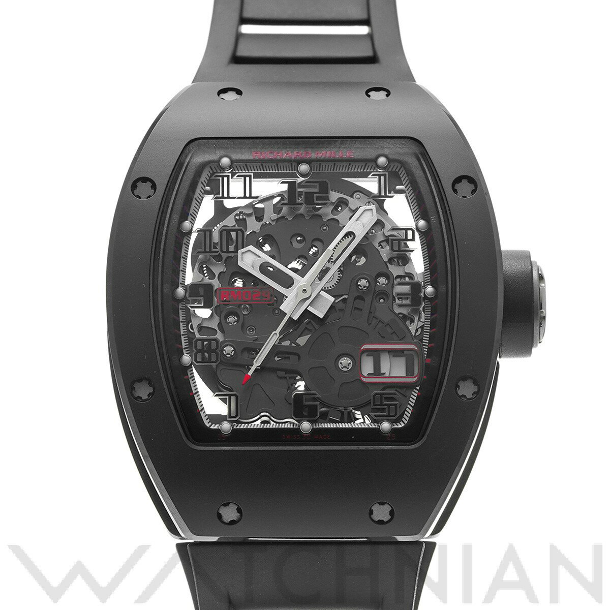 4٤륯ݥۡš ꥷ㡼 ߥ RICHARD MILLE RM029 ѥå RM029 TI-TZP ȥ  ӻ