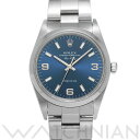 【ローン48回払い無金利】【中古】 ロレックス ROLEX エアキング 14000 P番(2000年頃製造) ブルー メンズ 腕時計
