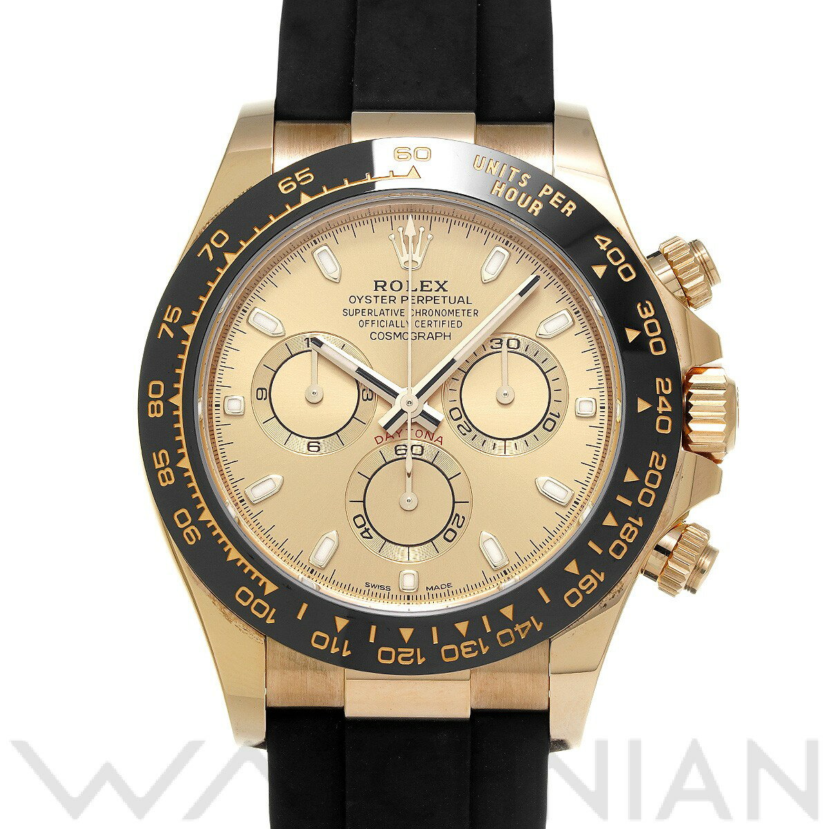 【4種選べるクーポン】【ローン60回払い無金利】【中古】 ロレックス ROLEX コスモグラフ デイトナ 116518LN ランダムシリアル シャンパン メンズ 腕時計