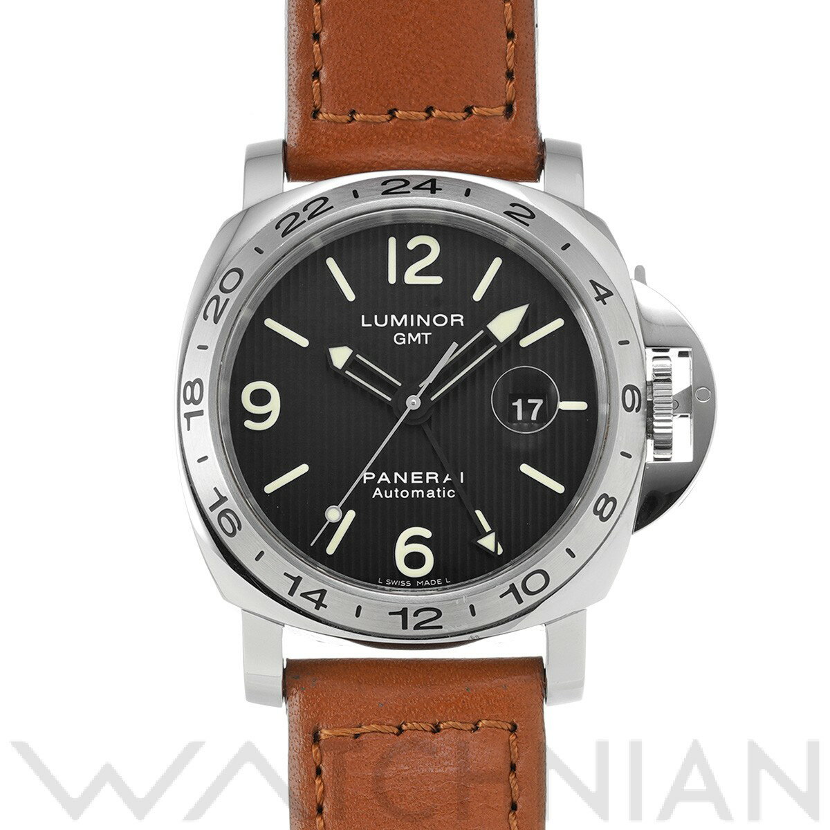 【ローン36回払い無金利】【中古】 パネライ PANERAI ルミノール GMT フリンケ PAM0 ...