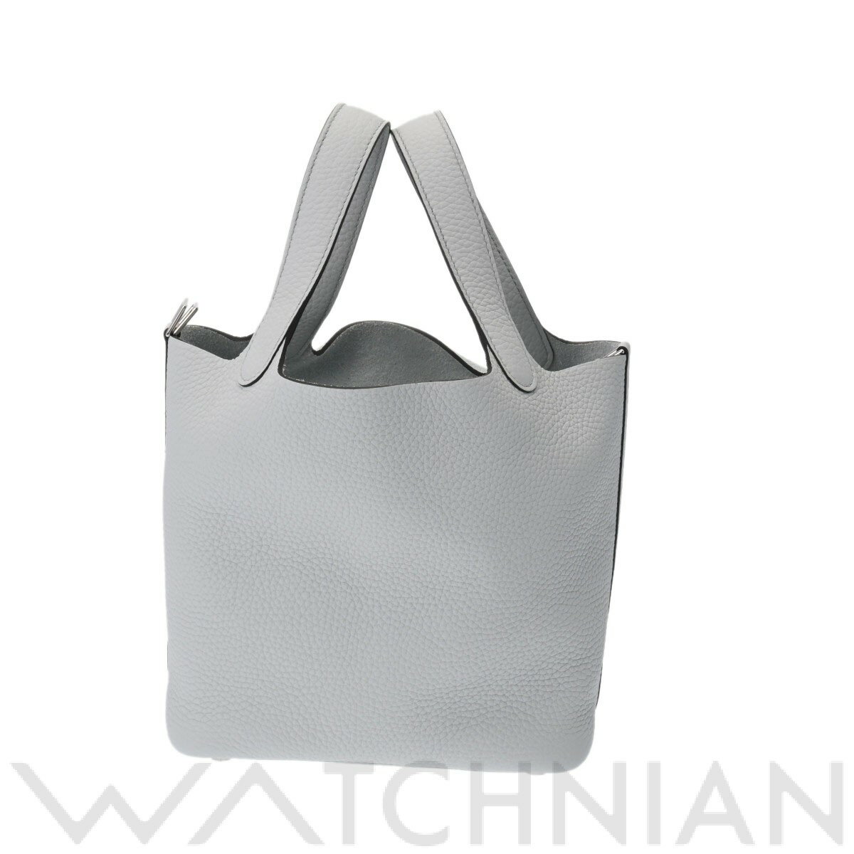 【新品】 エルメス HERMES ピコタン ロック PM ブルーペール/パラジウム金具 トリヨンクレマンス レディース ハンドバッグのサムネイル