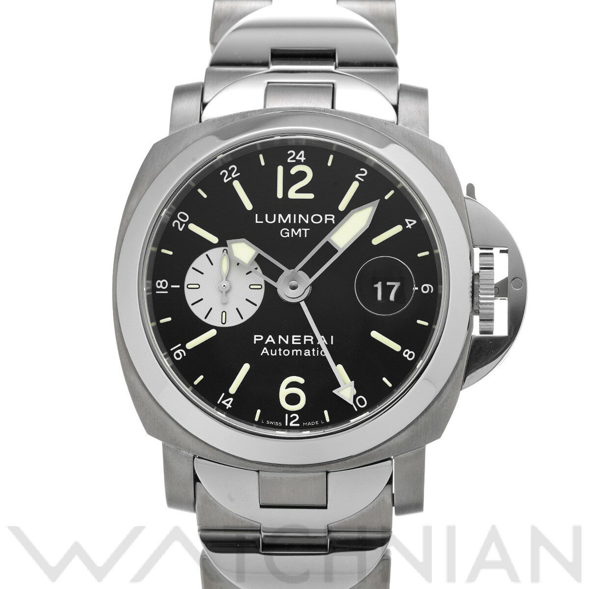 【ローン48回払い無金利】【中古】 パネライ PANERAI ルミノール GMT PAM00161  ...