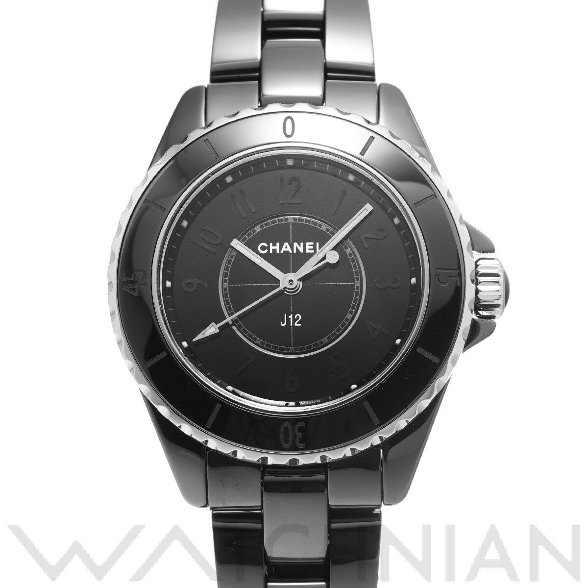【ローン60回払い無金利】【中古】 シャネル CHANEL J12 ファントム H6346 ブラックラッカー レディース 腕時計 シャネル 時計 高級腕時計 ブランドのサムネイル