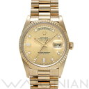 【ローン60回払い無金利】【中古】 ロレックス ROLEX デイデイト 18238A S番(1994年頃製造) シャンパン/ダイヤモンド メンズ 腕時計