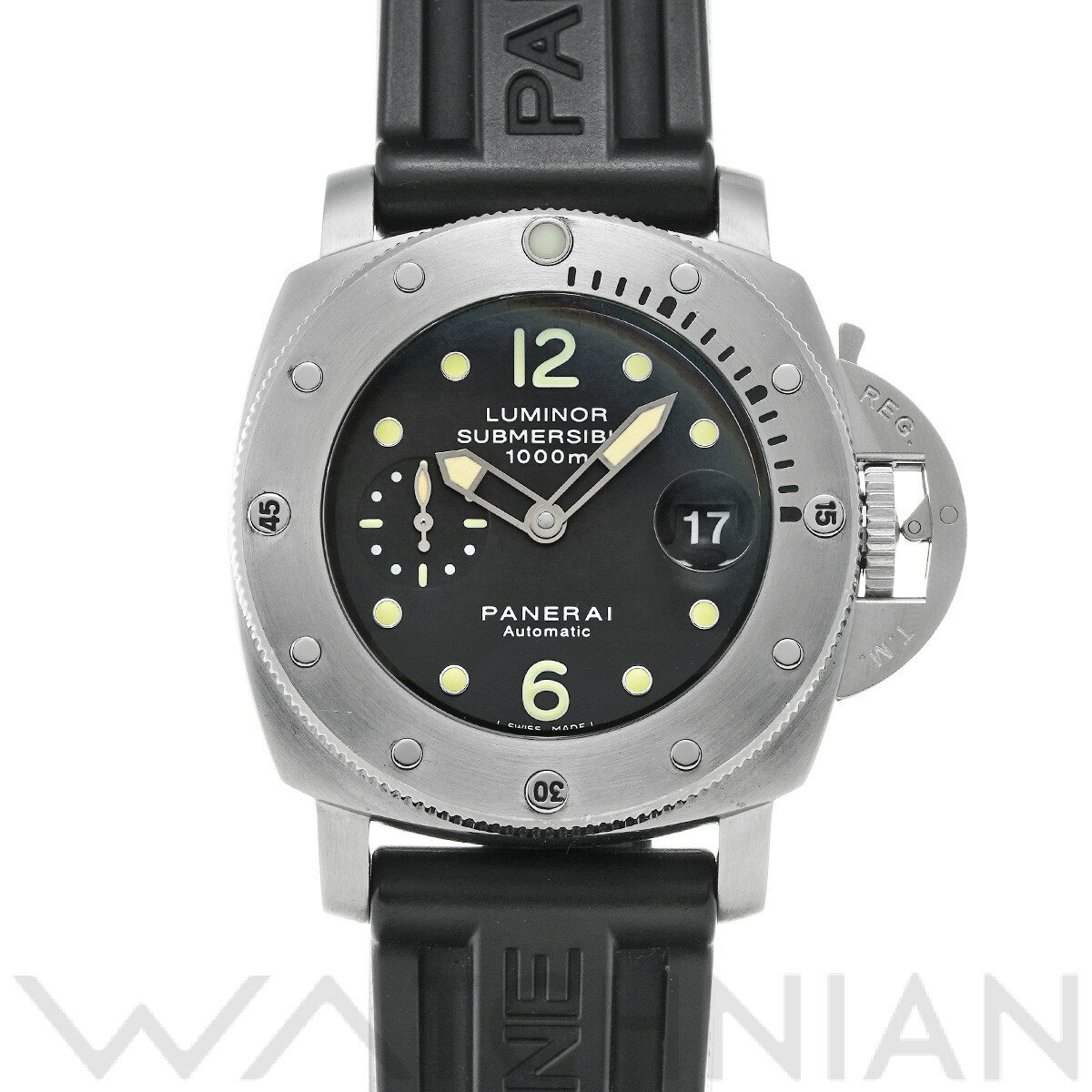 【ローン60回払い無金利】【中古】 パネライ PANERAI ルミノール 1950 サブマーシブル  ...