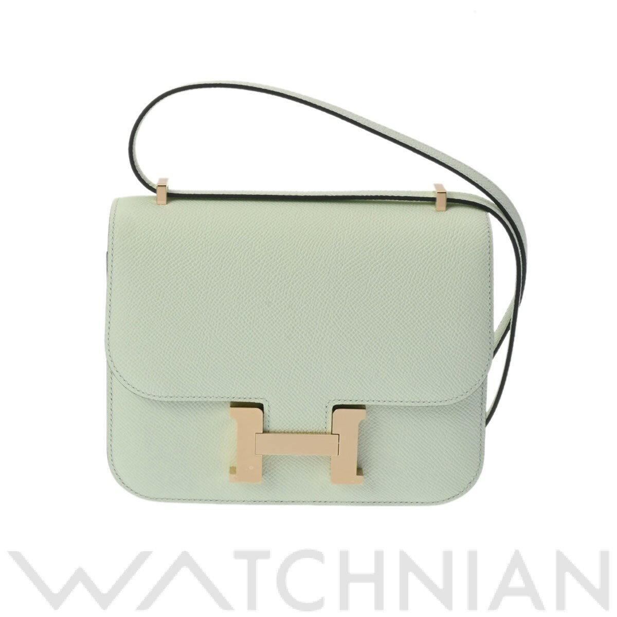 【ローン48回払い無金利】【新品】 エルメス HERMES コンスタンス ミニ18 ミロワール ヴェールフィズ/ゴールド金具 ヴォーエプソン レディース ショルダーバッグのサムネイル