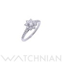  ハリー ウィンストン HARRY WINSTON サンフラワー リング ミニ FRDPNA003SF Pt950プラチナ ダイヤモンド レディース リング・指輪 ハリー ウィンストン