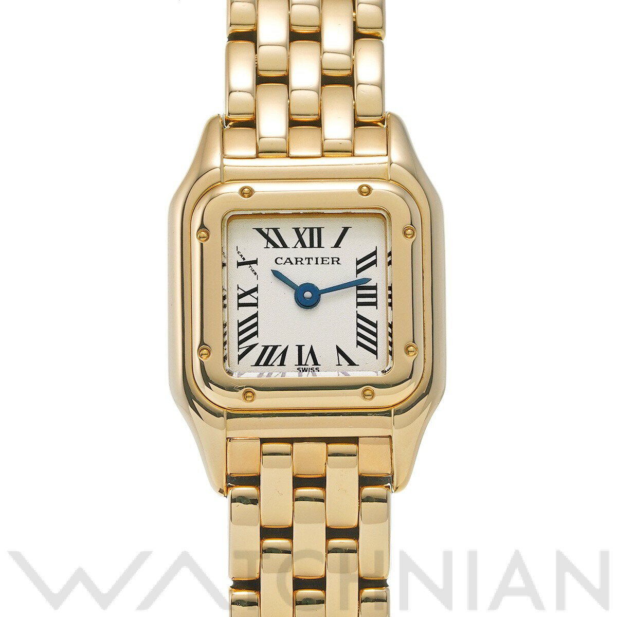 【ローン60回払い無金利】【中古】 カルティエ CARTIER パンテール ミニ W25034B9 シルバー レディース 腕時計のサムネイル