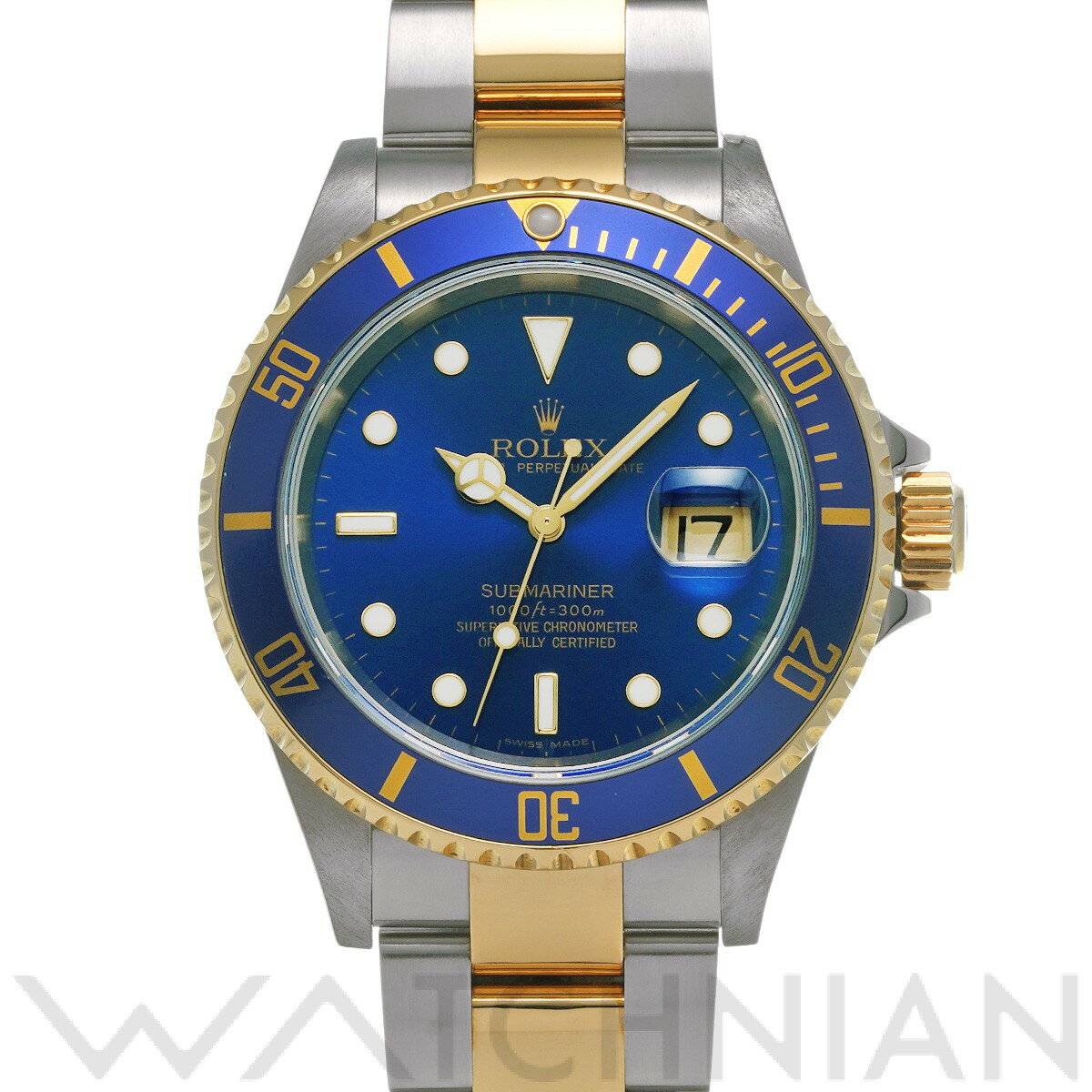 【5種選べるクーポン】【ローン60回払い無金利】【中古】 ロレックス ROLEX サブマリーナ デイト 16613 Z番(2006年頃製造) ブルー メンズ 腕時計 ロレックス 時計 高級腕時計 ブランド