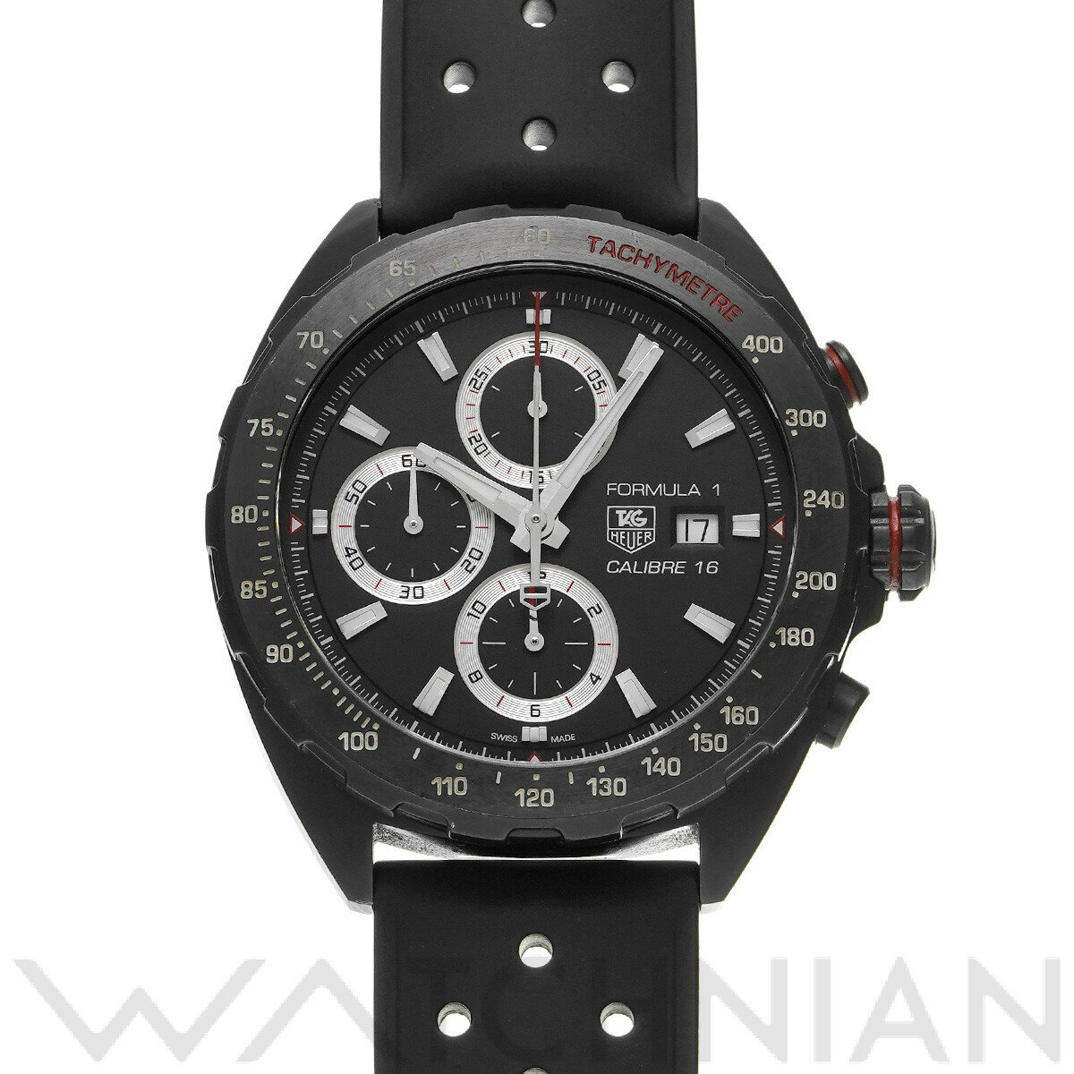 【ローン60回払い無金利】【中古】 タグ ホイヤー TAG HEUER フォーミュラ1 キャリバー16 クロノグラフ CAZ2011.FT8024 ブラック メンズ 腕時計 タグ ホイヤー 時計 高級腕時計 ブランドのサムネイル