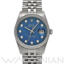 【4種選べるクーポン＆P2倍 5/5,6】【ローン60回払い無金利】【中古】 ロレックス ROLEX デイトジャスト 16234G K番(2001年頃製造) ソーダライト/ダイヤモンド メンズ 腕時計 ロレックス 時計 高級腕時計 ブランド