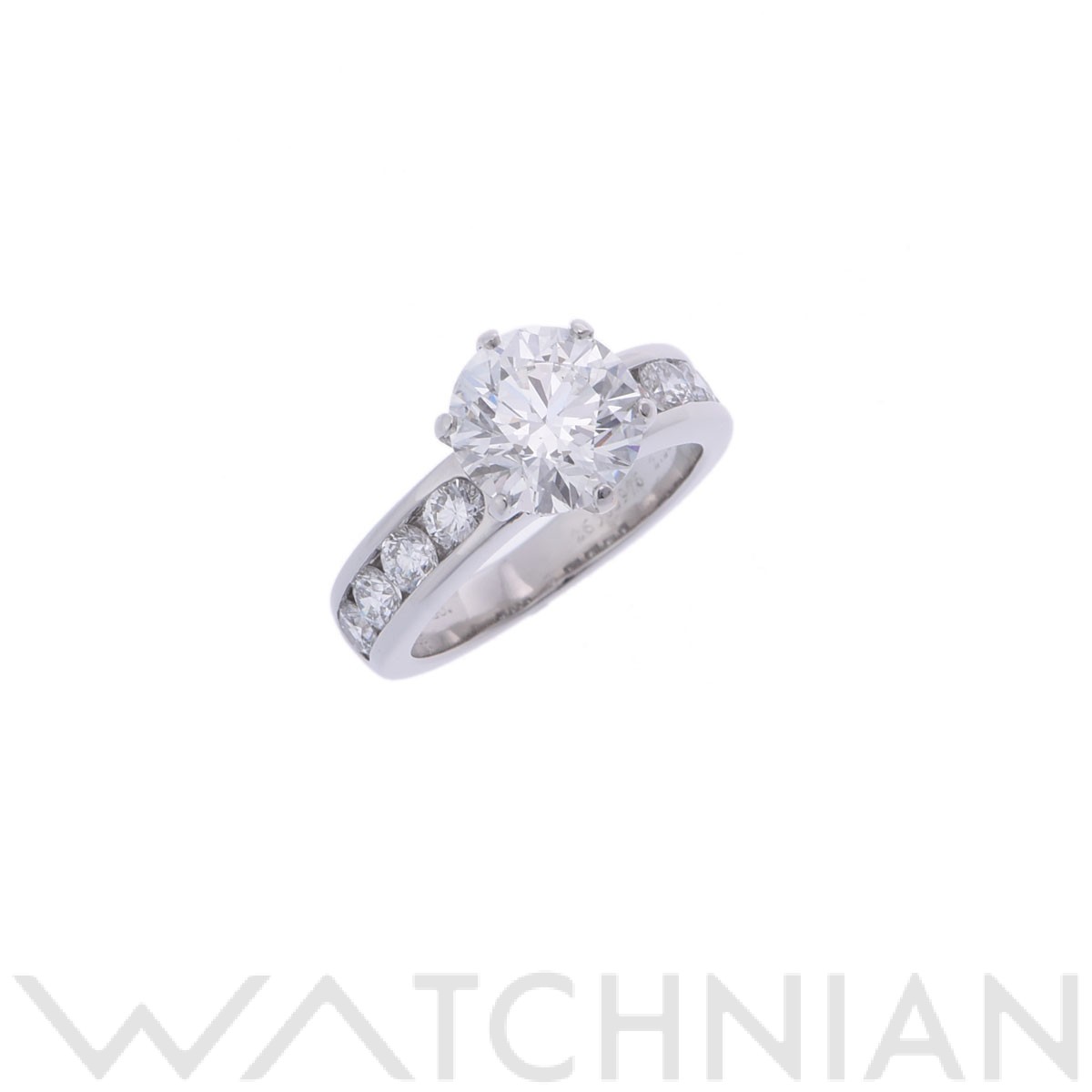 【ローン60回払い無金利】【中古】 ティファニー TIFFANY & Co. ソリティア リング Pt950プラチナ ダイヤモンド レディース リング・指輪 ティファニーのサムネイル