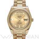 【ローン60回払い無金利】【中古】 ロレックス ROLEX デイデイト II 218238A M番(2007年頃製造) シャンパン/ダイヤモンド メンズ 腕時計 ロレックス 時計 高級腕時計 ブランド