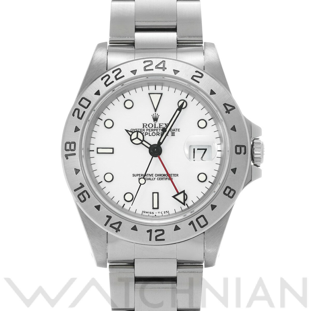 【4種選べるクーポン】【ローン60回払い無金利】【中古】 ロレックス ROLEX エクスプローラーII 16570 S番(1994年頃製造) ホワイト メンズ 腕時計 ロレックス 時計 高級腕時計 ブランド