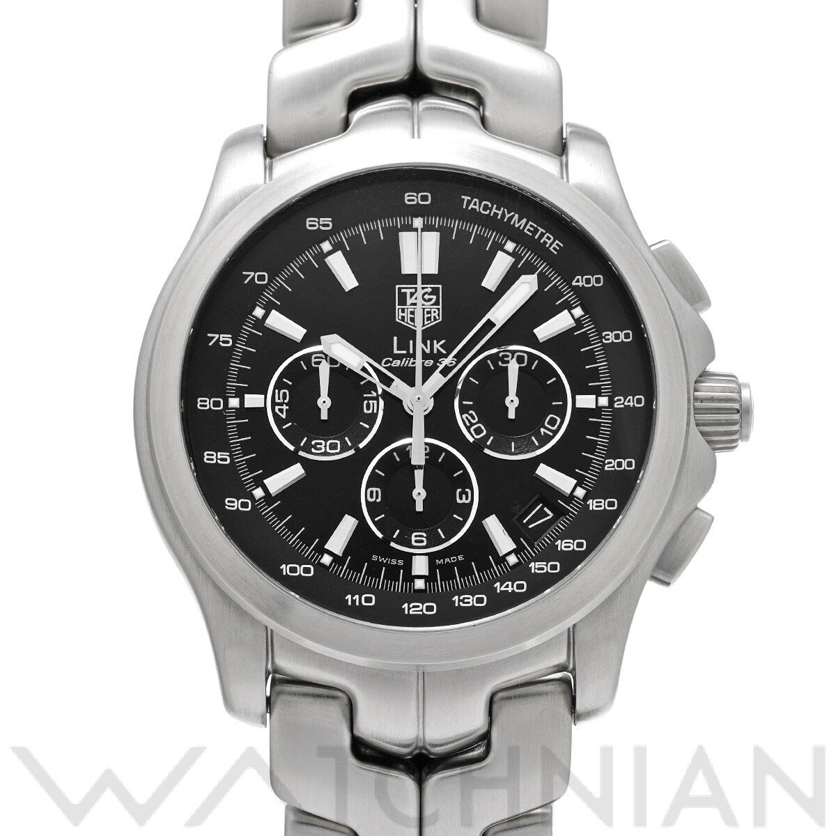 【ローン60回払い無金利】【中古】 タグ ホイヤー TAG HEUER リンク キャリバー36 クロ ...