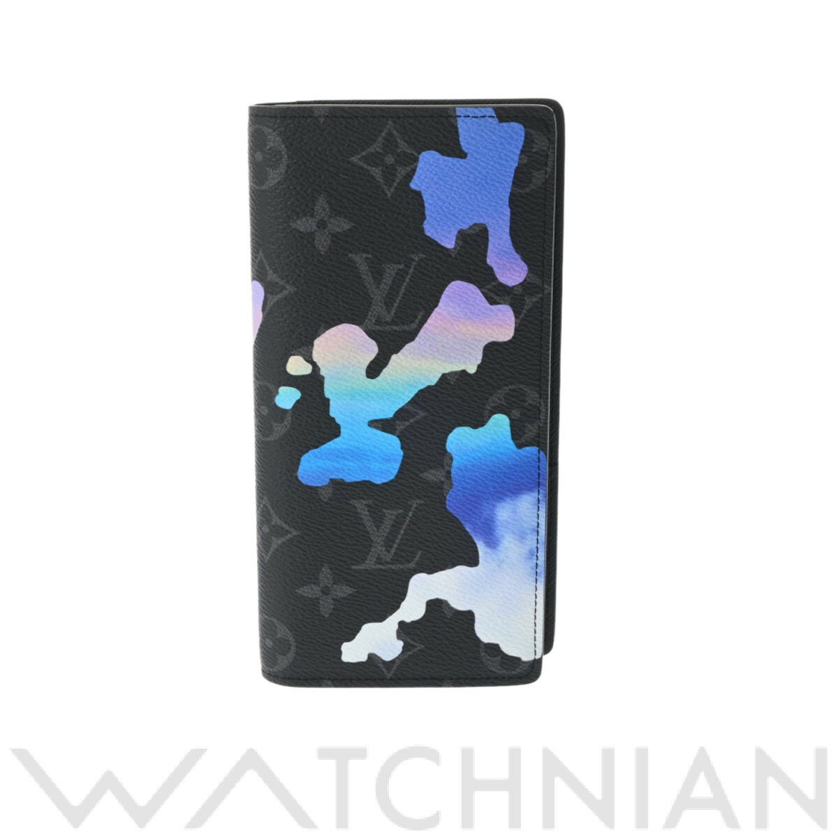 【4種選べるクーポン】【ローン60回払い無金利】【中古】 ルイ ヴィトン LOUIS VUITTON ポルトフォイユブラザ NM ルーム ウィズ ア ビュー ブラック M81752 モノグラム・エクリプス・キャンバス メンズ 長財布 ルイ ヴィトン 財布 ブランドのサムネイル