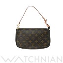 【4種選べるクーポン＆P2倍 5/5,6】【ローン60回払い無金利】【中古】 ルイ ヴィトン LOUIS VUITTON モノグラム ポシェットアクセソワール ブラウン M51980 モノグラムキャンバス レディース ポーチ ルイ ヴィトン