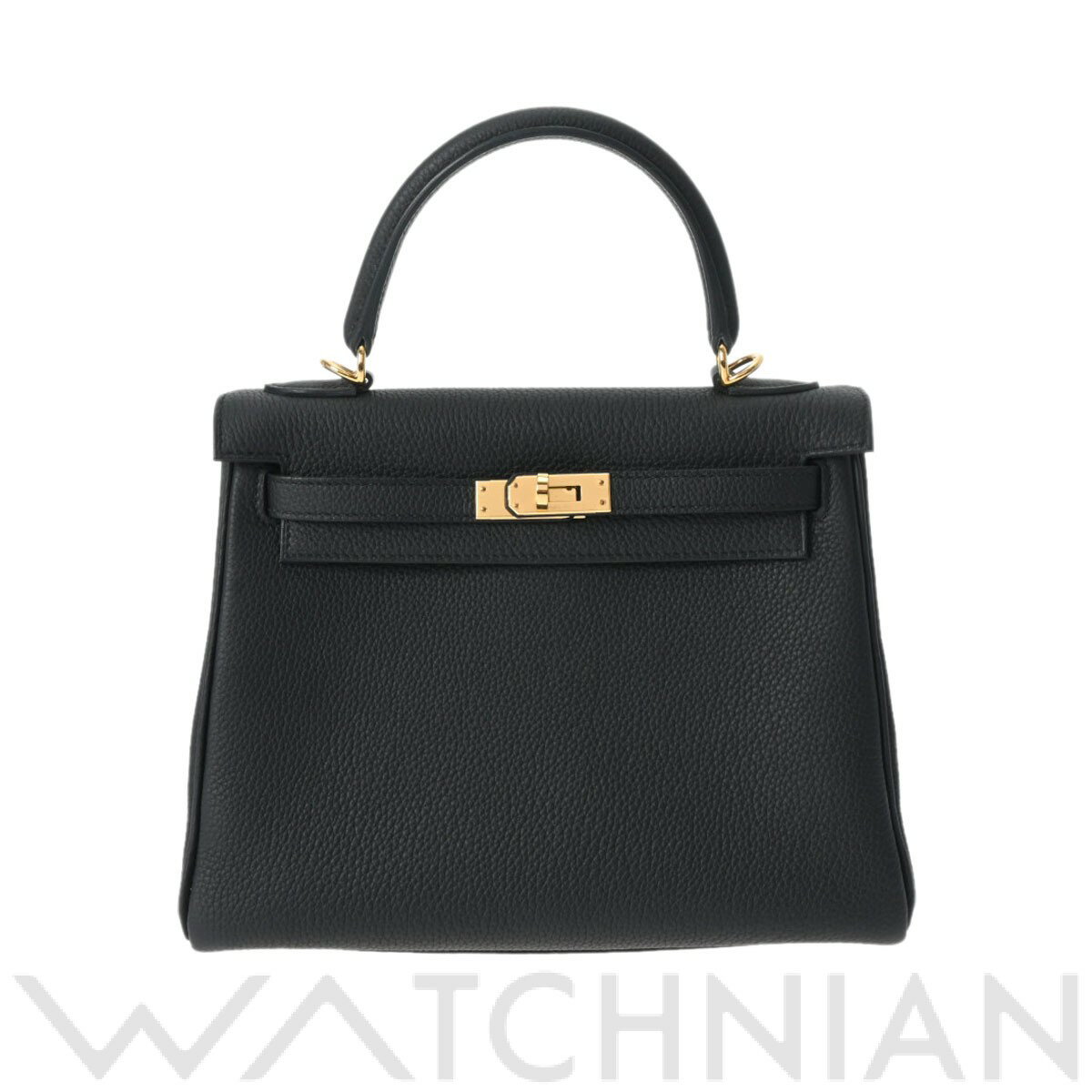 【ローン60回払い無金利】【未使用】 エルメス HERMES ケリー 25 内縫い ブラック/ゴールド金具 トゴ レディース 2WAYバッグ エルメス バッグ バック ブランドのサムネイル
