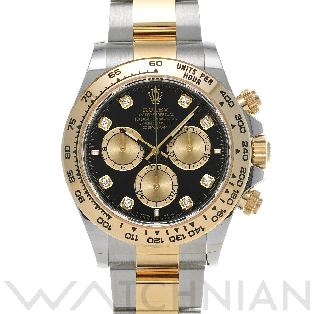 【5種選べるクーポン】【ローン60回払い無金利】【中古】 ロレックス ROLEX コスモグラフ デイトナ 126503G ランダムシリアル ブラック/ダイヤモンド メンズ 腕時計 ロレックス 時計 高級腕時計 ブランド